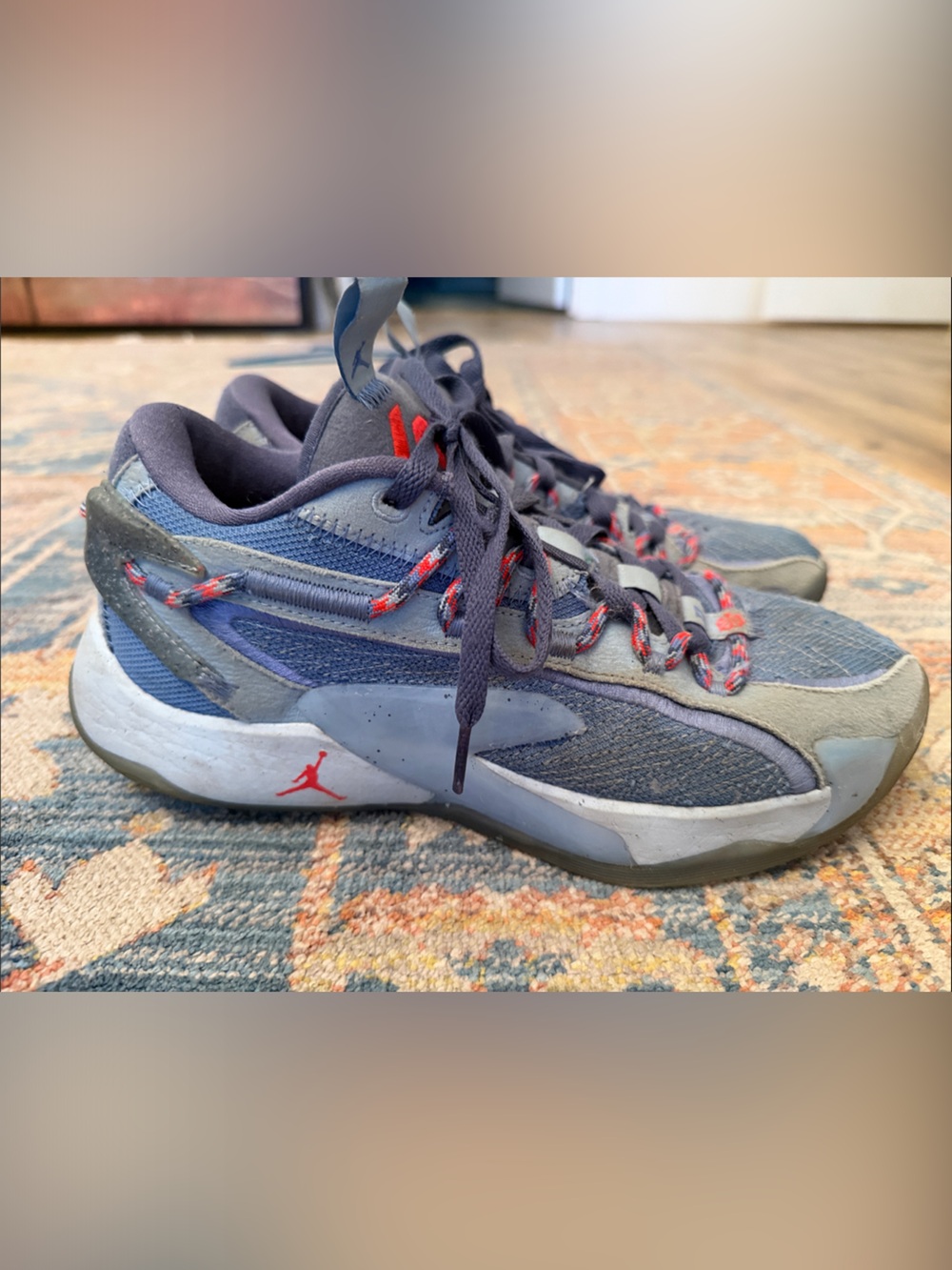 Jordan Luka 2 Low Lake Bled Basketball Shoes DX9034-400 Men’s Size 8